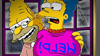 Pertemuan Panas Marge Simpson Dengan Orang Asing Yang Menggoda Sementara Homer Pergi