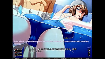 Japanilainen Hentai-Anime, Jossa Tekstitys: Kyouiku Shidou Route 1 Kohtaus 5